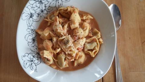 Tortellini soup