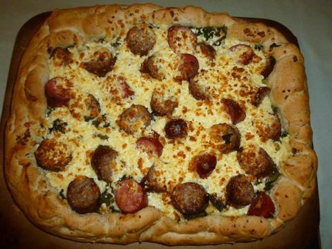Ammerländische Grünkohlpizza