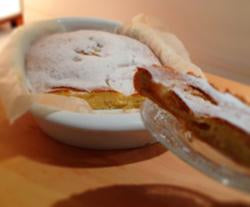 Bizcocho de manzanas y peras