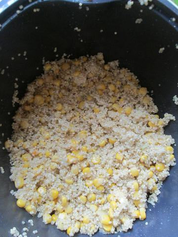 Quinoa with corn