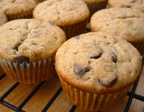 Banana Choc Chip Muffin