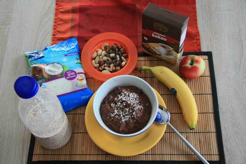 Paleo-Schokoladenfrühstücksbrei