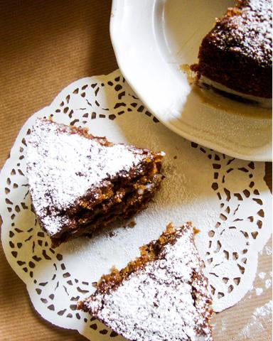 Carrot and cinnamon cake