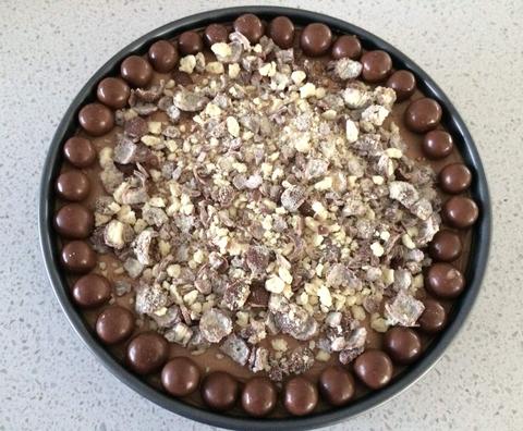 Chocolate Malteser Cheesecake