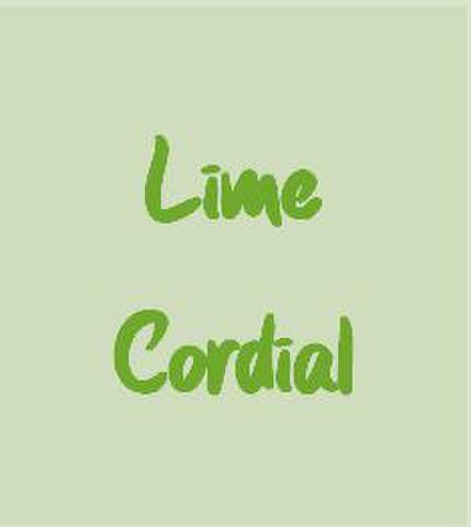 Lime cordial