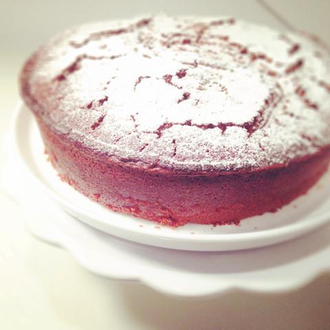 Bizcocho húmedo de chocolate