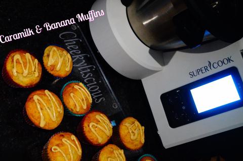 Caramilk & Banana Muffins