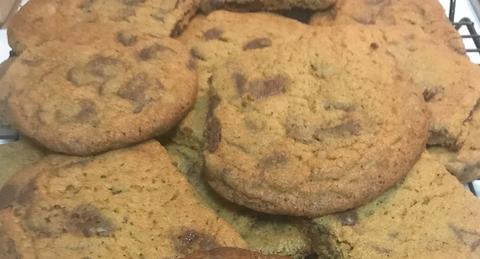 Chewy Chocolate Chip Biscuits