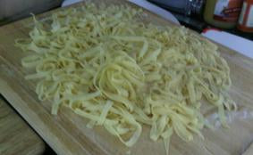 Selbstgemachte Nudeln