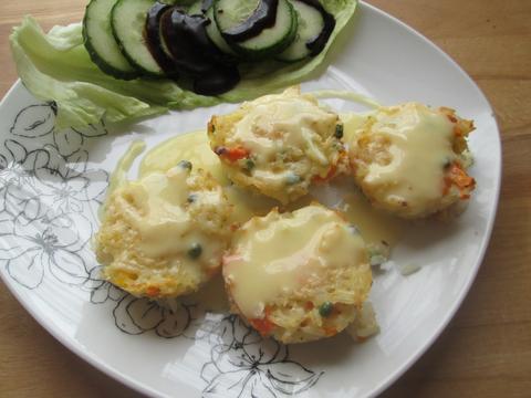 Reis-Gemüsemuffins