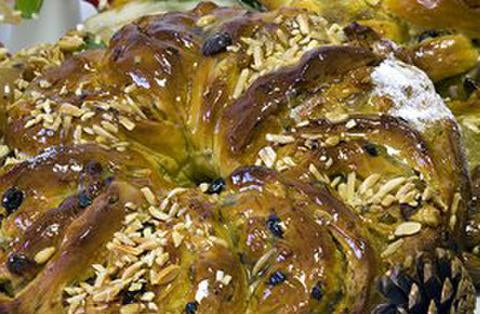 Bolo rei de chocolate