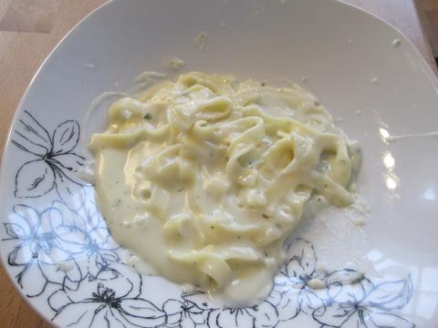Tagliatelle in Cream Sauce