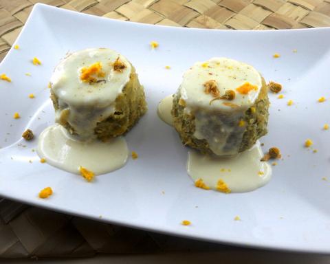 Cardoon Parmesan Cream Pie