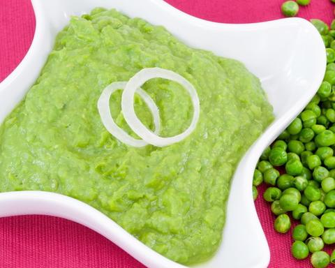 Mousse with Ricotta and Peas