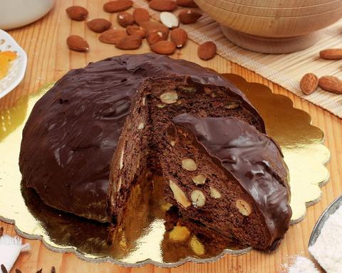 Panpepato (Sweet Cake from Ferrara)