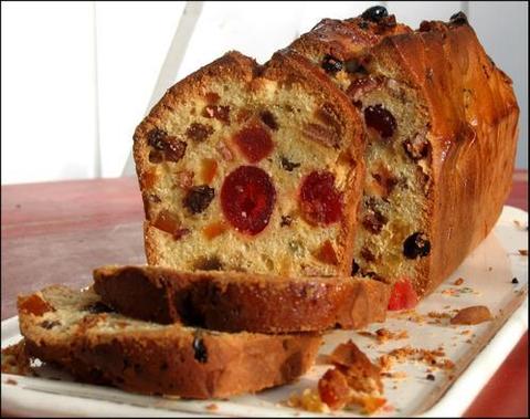 CAKE AUX FRUITS CONFITS de Corinne