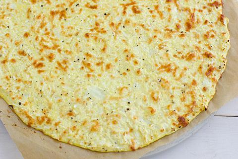 Cheesy Cauliflower Pizza Base