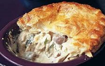 Chicken and Mushroom Pie