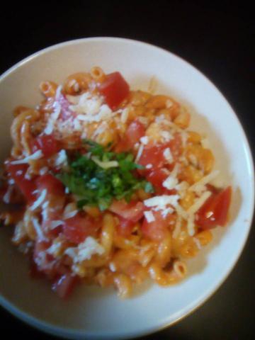 Tomato cream pasta