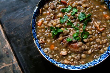 Estufado de lentilhas