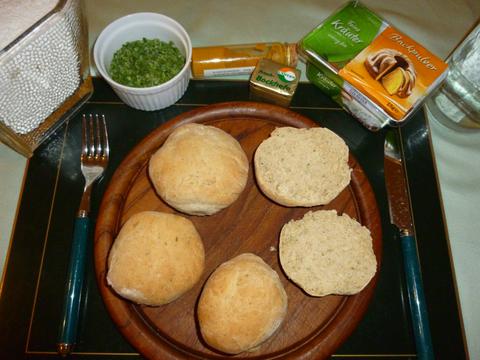 Cheese and Chive Rolls