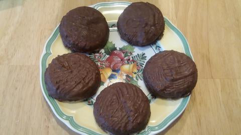 Gingerbread with Marzipan