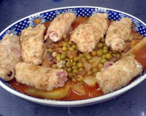 Anastasia's Steamed Chicken Roll