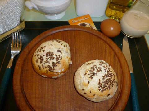 Quark-Brötchen