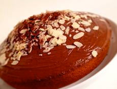 Bizcocho de yogur y chocolate