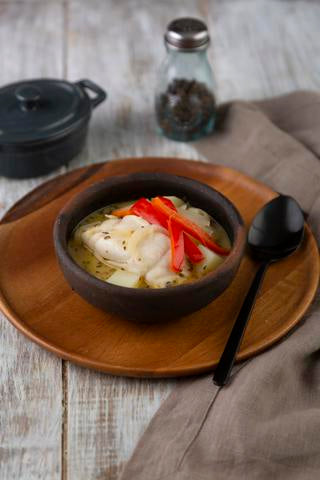 Conger eel stew