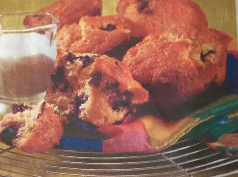 Blueberry Buttermilk Muffins