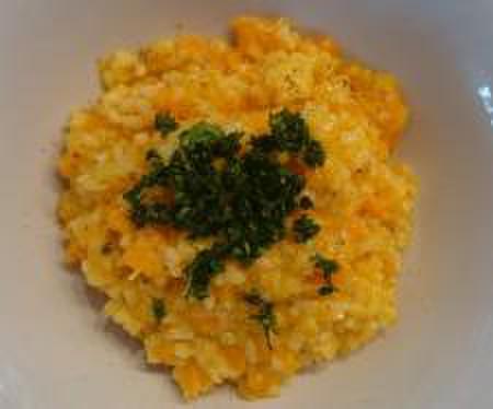 Risotto mit Süßkartoffeln