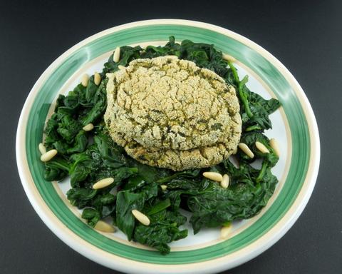 Spinach and Bean Veggie Burger