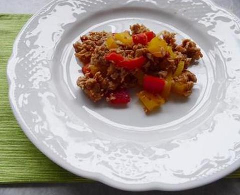 Paprika-Brotpfanne
