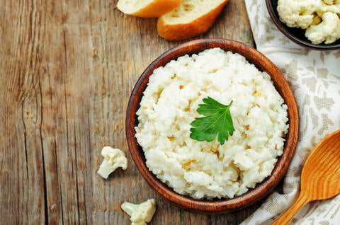 Creamy Cauliflower Faux Rice