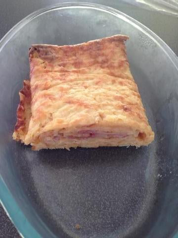 roulé de pomme de terre jambon fromage
