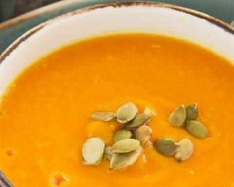 Michèle slimming corn and pepper soup