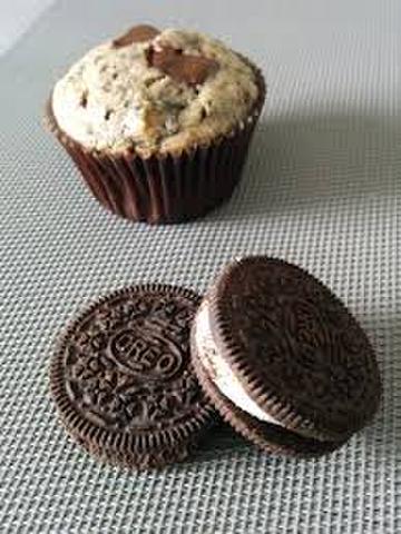 Muffins aux oreos d'Angélique