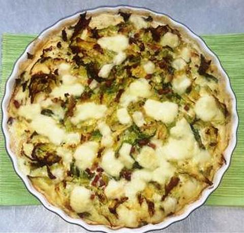 Savoy Cabbage-Quiche