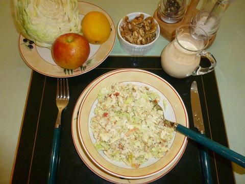 Nutty Coleslaw