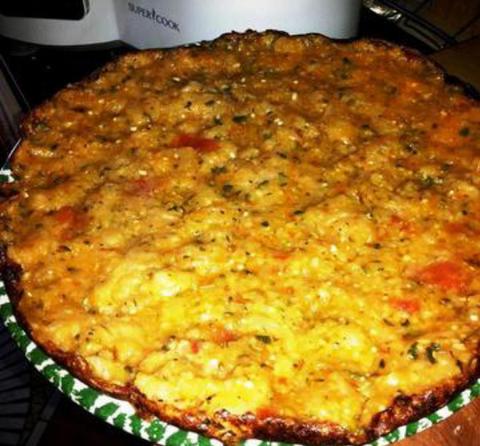 Antonella's “Anguli'e Cibudda” (Onion Pizza)