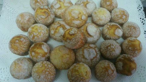 Magdalenas de nata ( crema)
