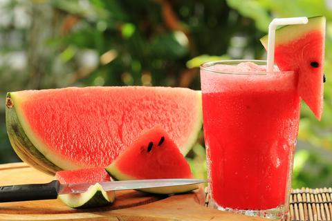 Smoothie pastèque et melon