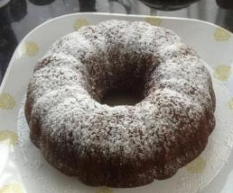 Tasty banana cake
