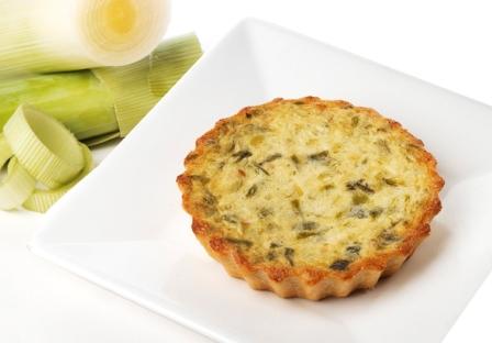 Leek quiche