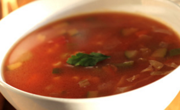 Skinnymixers Bacon and Vegetable Soup