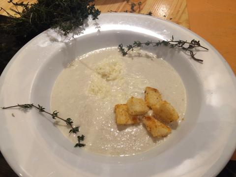 Крем- суп из грибов и курицы