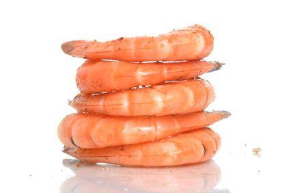 Steamed Shrimps