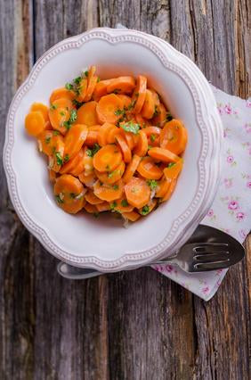 carottes à la vapeur