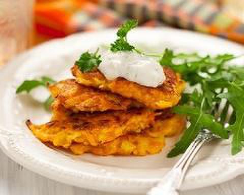 Michèle Carrot pancakes